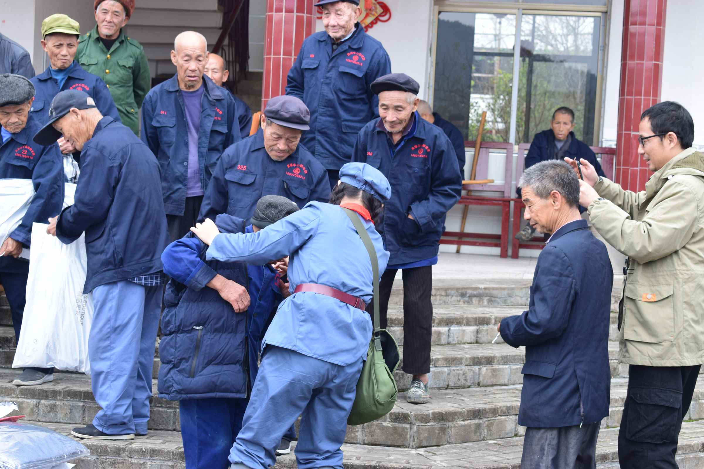 获2020年全国新时代好少年奖的余梓洋同学在现场